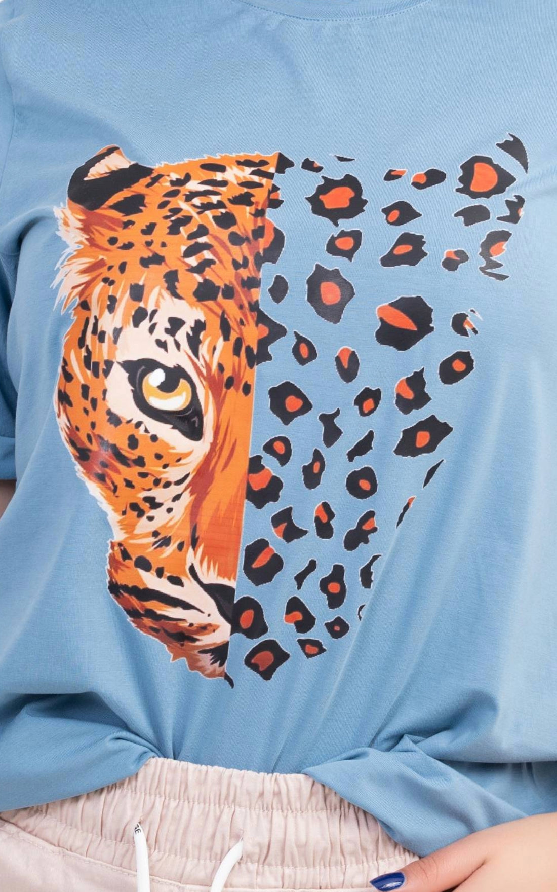 BLUSÓN TIGGER PRINT AZUL