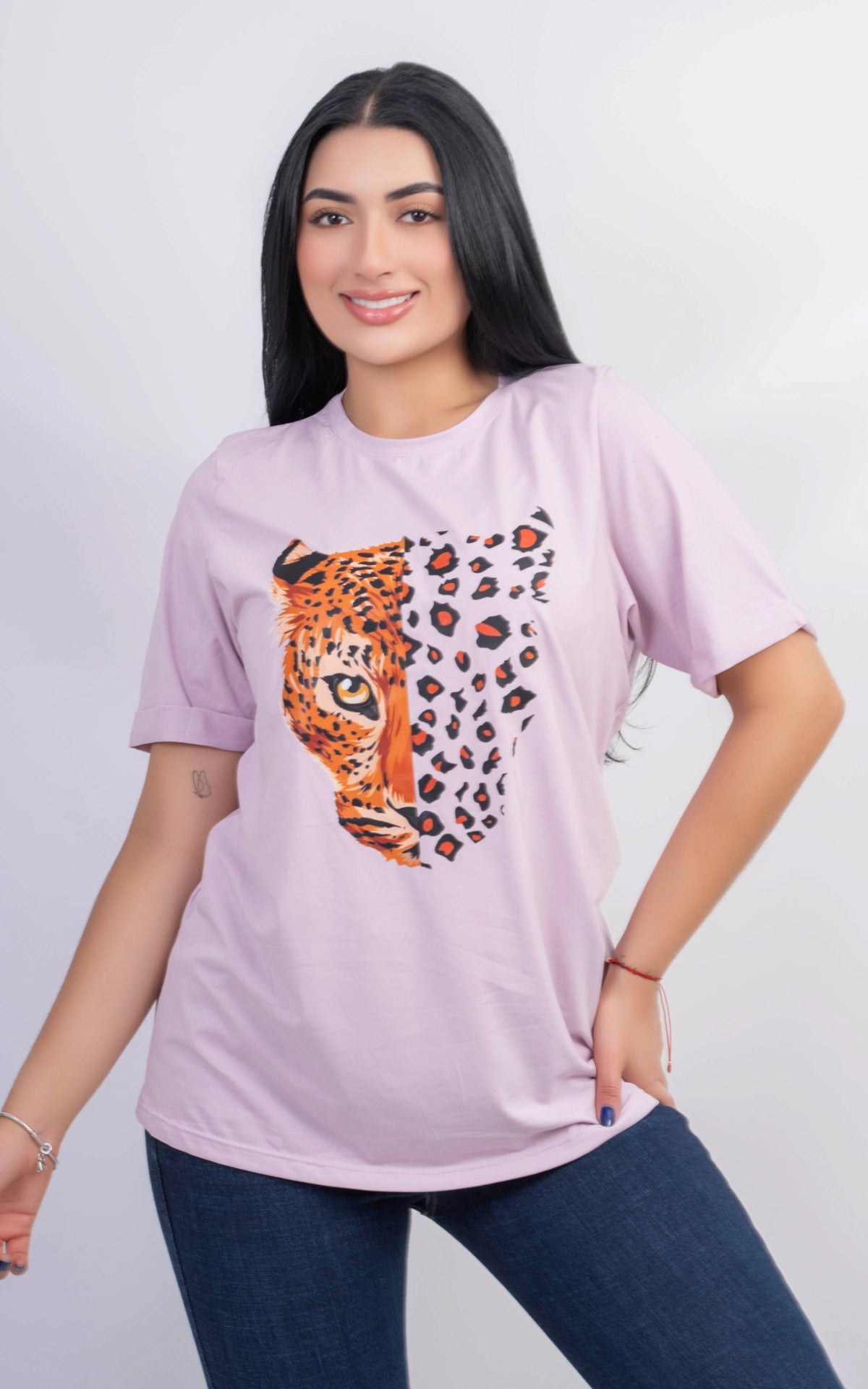 BLUSÓN TIGGER PRINT LILA