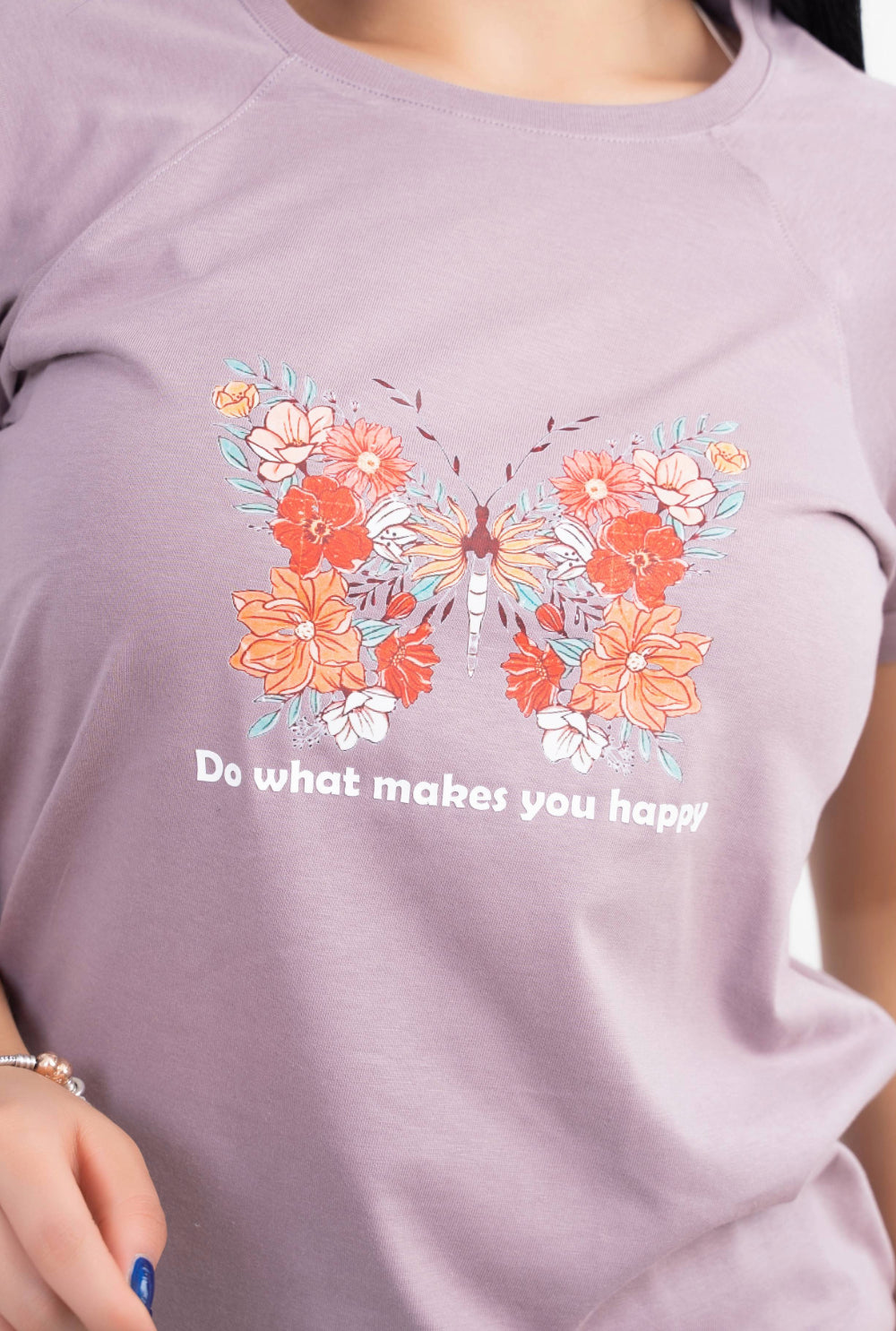 CAMISETA MARIPOSA MORA