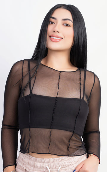 BLUSA HOPE NEGRA